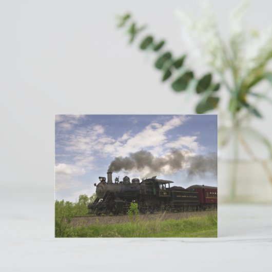 蒸気機関#40 ポストカード (スタンド正面)