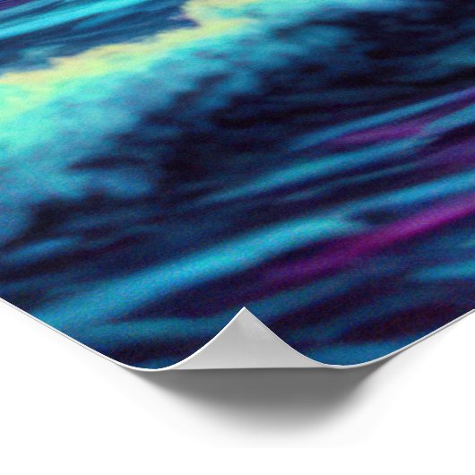 蒸気波と海陛下の出会い ポスター (角)