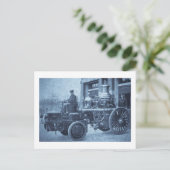 蒸気消防車 ポストカード (スタンド正面)