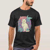 蒸気猫 Tシャツ (正面)