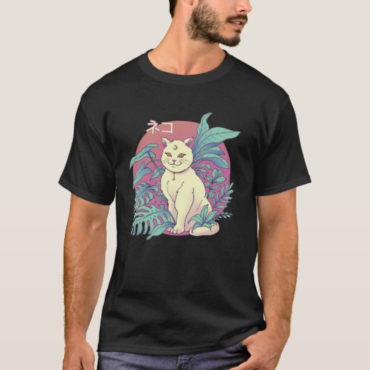 蒸気猫 Tシャツ (正面)