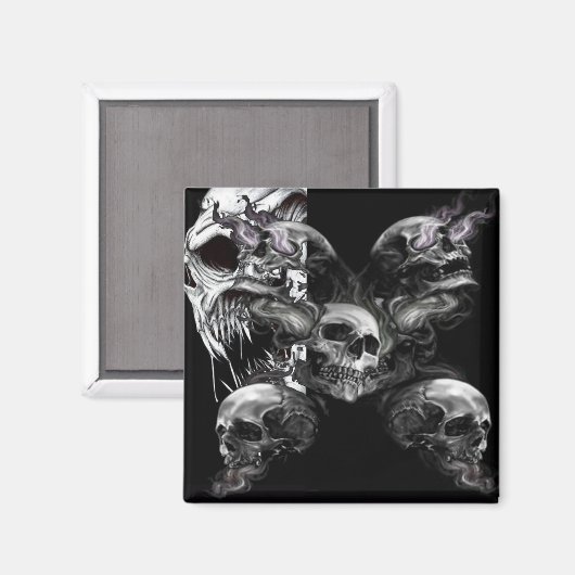 蒸気磁石 マグネット (正面/裏面)