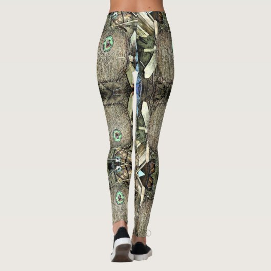 蒸気穿孔線転がレギンス レギンス (裏面)