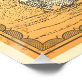 蒸気船の旅行ポスター ポスター (コーナー)