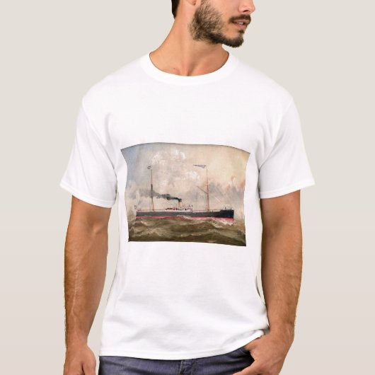 蒸気船ルイーズ 1800年代 Tシャツ (正面)