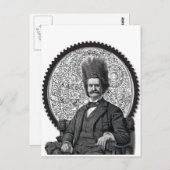 蒸気船員 ポストカード (正面/裏面)