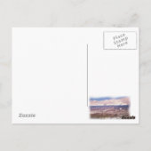 蒸気船春の木はがき ポストカード (裏面)