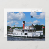 蒸気船Segwun ポストカード (正面/裏面)