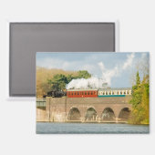 蒸気鉄道磁石 マグネット (正面/裏面)