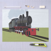 蒸気鉄道 薄葉紙 (クラフト)