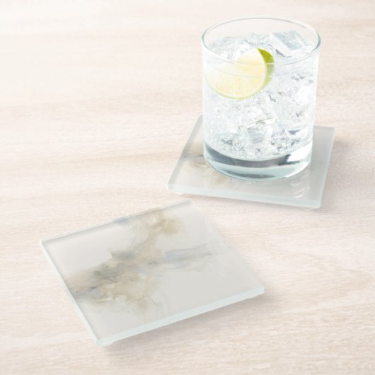 蒸気 ガラスコースター (アングル)