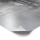 蒸気 フォトプリント            (角)