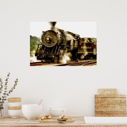 蒸気 ポスター (キッチン)