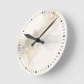 蒸気 ラウンド壁時計 (傾斜)