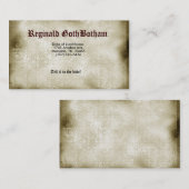 蒸気Punked 名刺 (正面/裏面)