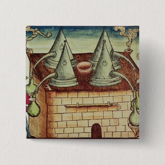 蒸留の方法 缶バッジ (正面)