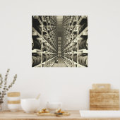 蒸留所バレルラック1905 ポスター (キッチン)