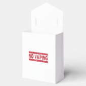 蒸発している赤いインクスタンプなし フェイバーボックス (オープン)