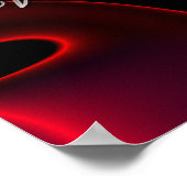 蒸発エレガントポスター ポスター (角)