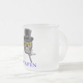 蒸発 フロストグラスマグカップ (正面右)