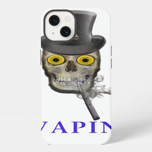蒸発 iPhoneケース (裏面)