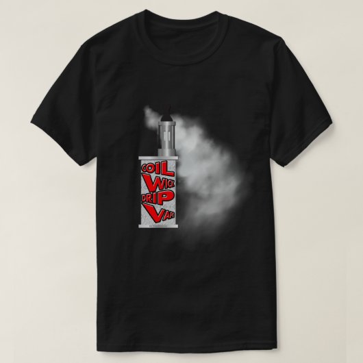 蒸発 | OffSet Box モダン by VapeGoat Tシャツ (デザイン正面)