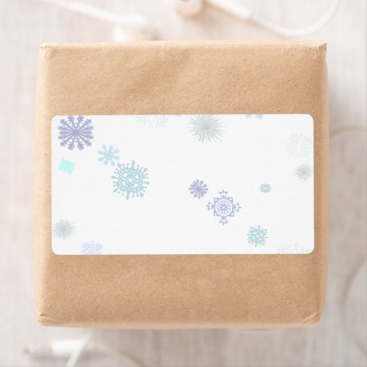 蒼い雪片 ラベル (インサイチュ)