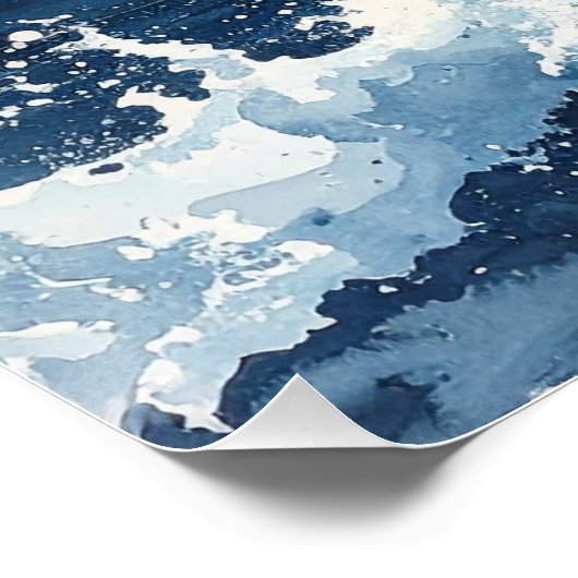 蒼の波 – The Indigo Wave ポスター (コーナー)