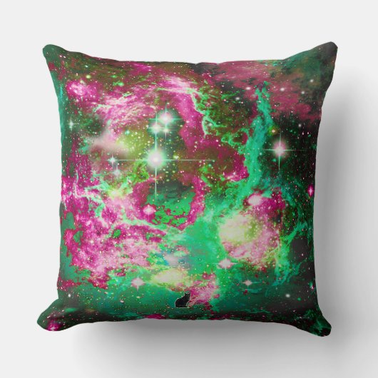 蓄光スターフィールド枕 クッション (正面)