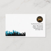 蓄光式タクシースカイラインタクシードライバー 名刺 (裏面)