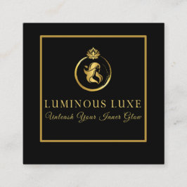 蓄光美しい名刺 スクエア名刺