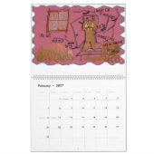 蓄積者猫のカレンダー2016年 カレンダー (2月 2027)