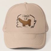 蓄積者猫の帽子 キャップ (正面)