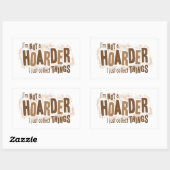 蓄積者 長方形シール (シート)