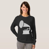 蓄音器 – 白 Tシャツ (正面フル)