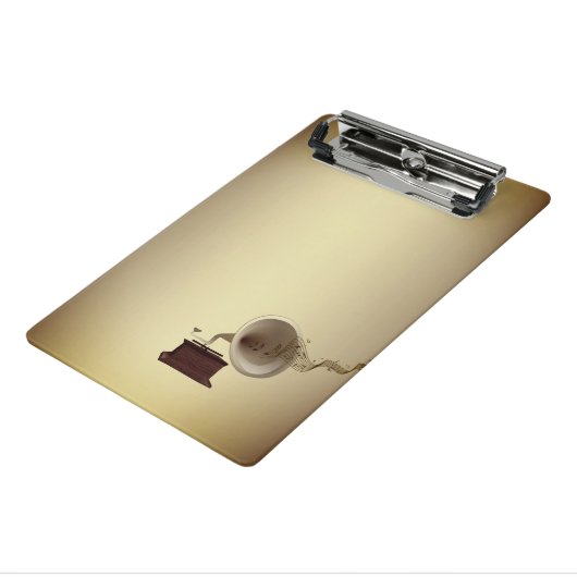 蓄音機からの音楽ストリーム ミニクリップボード (アングル3)