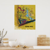 蓄音機レトロカスタムプリントポスター ポスター (キッチン)