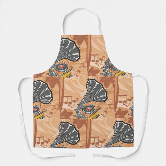 蓄音機 エプロン (正面)