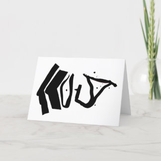 蓄音機 サンキューカード