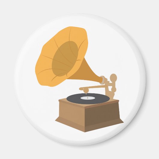 蓄音機 マグネット (正面)