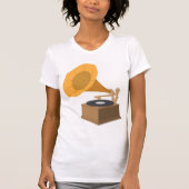 蓄音機 Tシャツ (正面)