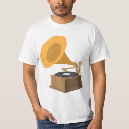 蓄音機 Tシャツ (正面)
