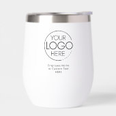 蓋付きカスタムロゴ旅行ワインタンブラー (左面)