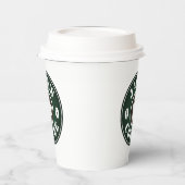 蓋付きカスタム紙パーティー 紙コップ (左)