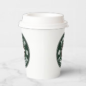 蓋付きカスタム紙パーティー 紙コップ (右)