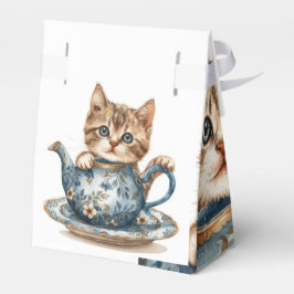 蓋付きキャットギフトボックス フェイバーボックス