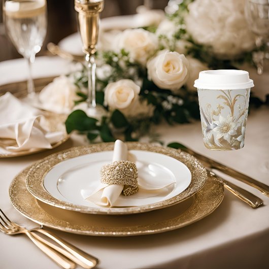 蓋付き白ハミファンシードリ紙カップ 紙コップ