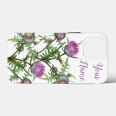 蓟の紫色の花 Case-Mate iPhoneケース (裏面 (横))