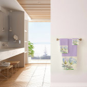 蓮とトンボのバスタオオルセット バスタオルセット