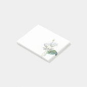 蓮とトンボ ポストイット (アングル)